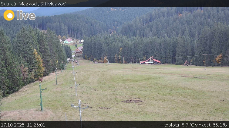 Skiareál Mezivodí - Ski Mezivodí - 17.10.2025 v 11:25 Skiareál Mezivodí - Ski Mezivodí - 17.10.2025 v 11:25