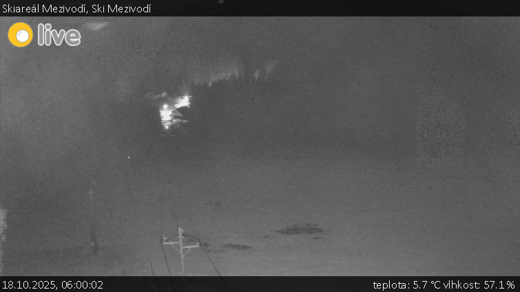 Skiareál Mezivodí - Ski Mezivodí - 18.10.2025 v 06:00 Skiareál Mezivodí - Ski Mezivodí - 18.10.2025 v 06:00