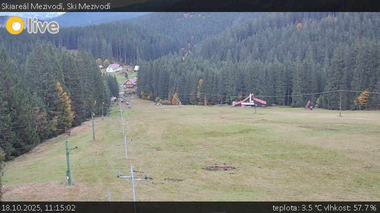 Skiareál Mezivodí - Ski Mezivodí - 18.10.2025 v 11:15 Skiareál Mezivodí - Ski Mezivodí - 18.10.2025 v 11:15