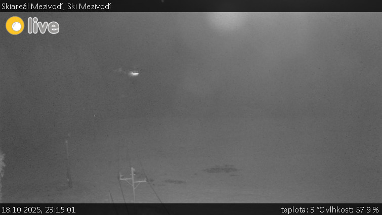 Skiareál Mezivodí - Ski Mezivodí - 18.10.2025 v 23:15 Skiareál Mezivodí - Ski Mezivodí - 18.10.2025 v 23:15