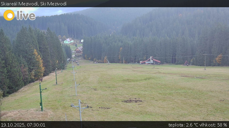 Skiareál Mezivodí - Ski Mezivodí - 19.10.2025 v 07:30 Skiareál Mezivodí - Ski Mezivodí - 19.10.2025 v 07:30