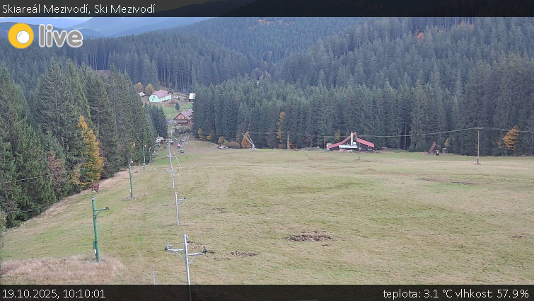 Skiareál Mezivodí - Ski Mezivodí - 19.10.2025 v 10:10 Skiareál Mezivodí - Ski Mezivodí - 19.10.2025 v 10:10