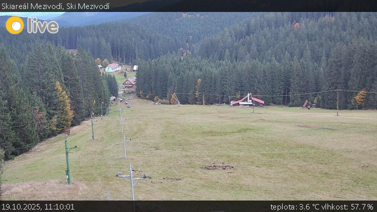 Skiareál Mezivodí - Ski Mezivodí - 19.10.2025 v 11:10 Skiareál Mezivodí - Ski Mezivodí - 19.10.2025 v 11:10