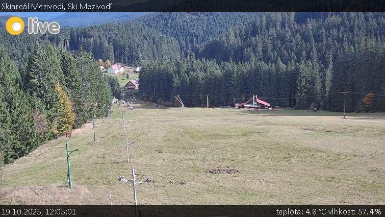 Skiareál Mezivodí - Ski Mezivodí - 19.10.2025 v 12:05 Skiareál Mezivodí - Ski Mezivodí - 19.10.2025 v 12:05