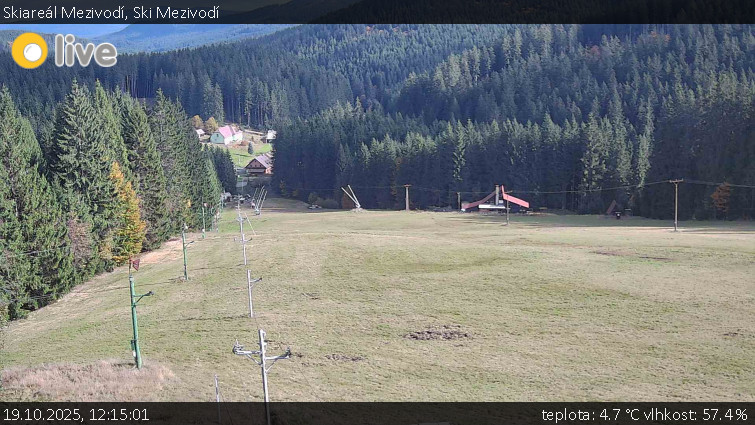 Skiareál Mezivodí - Ski Mezivodí - 19.10.2025 v 12:15 Skiareál Mezivodí - Ski Mezivodí - 19.10.2025 v 12:15