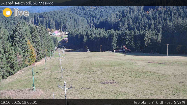 Skiareál Mezivodí - Ski Mezivodí - 19.10.2025 v 13:05 Skiareál Mezivodí - Ski Mezivodí - 19.10.2025 v 13:05
