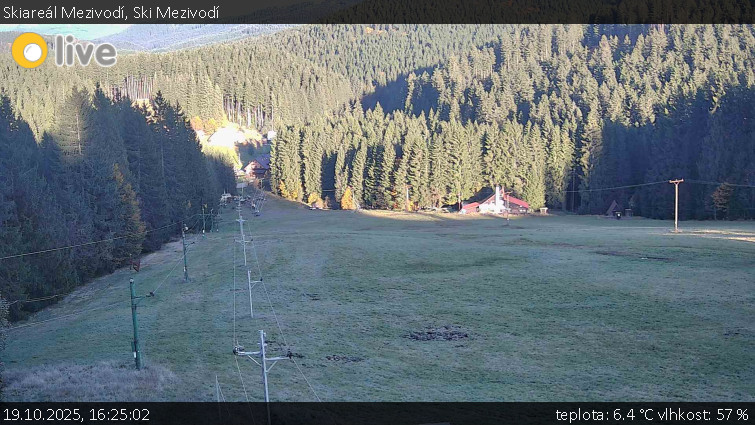 Skiareál Mezivodí - Ski Mezivodí - 19.10.2025 v 16:25 Skiareál Mezivodí - Ski Mezivodí - 19.10.2025 v 16:25