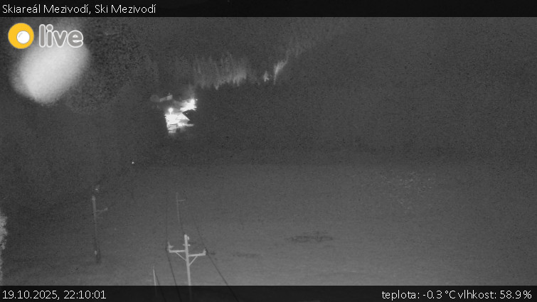 Skiareál Mezivodí - Ski Mezivodí - 19.10.2025 v 22:10 Skiareál Mezivodí - Ski Mezivodí - 19.10.2025 v 22:10