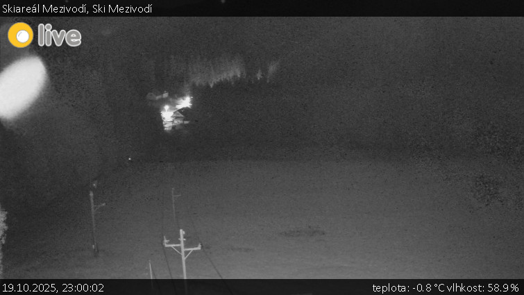 Skiareál Mezivodí - Ski Mezivodí - 19.10.2025 v 23:00 Skiareál Mezivodí - Ski Mezivodí - 19.10.2025 v 23:00