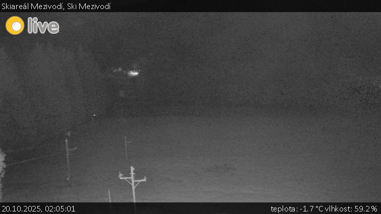 Skiareál Mezivodí - Ski Mezivodí - 20.10.2025 v 02:05 Skiareál Mezivodí - Ski Mezivodí - 20.10.2025 v 02:05