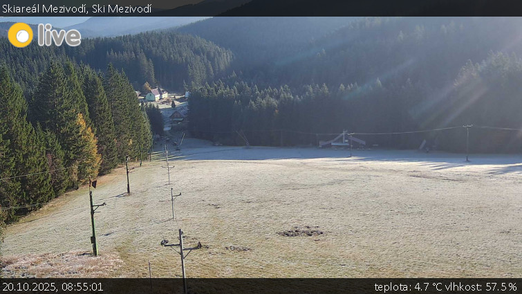 Skiareál Mezivodí - Ski Mezivodí - 20.10.2025 v 08:55 Skiareál Mezivodí - Ski Mezivodí - 20.10.2025 v 08:55