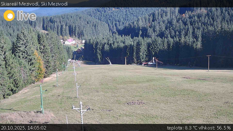 Skiareál Mezivodí - Ski Mezivodí - 20.10.2025 v 14:05 Skiareál Mezivodí - Ski Mezivodí - 20.10.2025 v 14:05