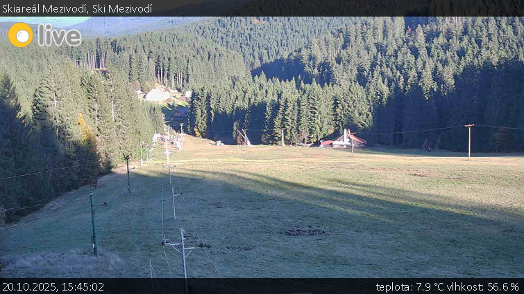 Skiareál Mezivodí - Ski Mezivodí - 20.10.2025 v 15:45 Skiareál Mezivodí - Ski Mezivodí - 20.10.2025 v 15:45