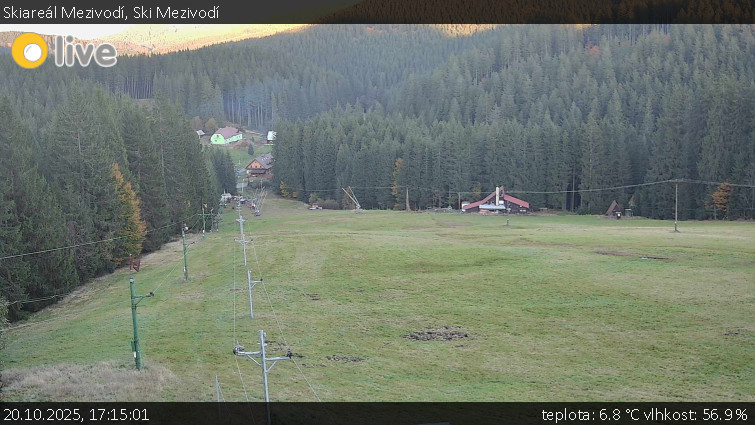 Skiareál Mezivodí - Ski Mezivodí - 20.10.2025 v 17:15 Skiareál Mezivodí - Ski Mezivodí - 20.10.2025 v 17:15