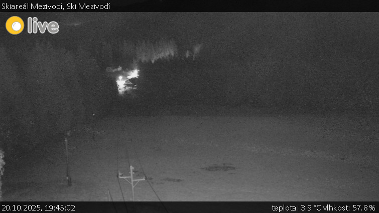 Skiareál Mezivodí - Ski Mezivodí - 20.10.2025 v 19:45 Skiareál Mezivodí - Ski Mezivodí - 20.10.2025 v 19:45
