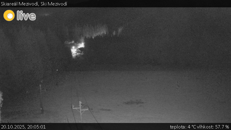 Skiareál Mezivodí - Ski Mezivodí - 20.10.2025 v 20:05 Skiareál Mezivodí - Ski Mezivodí - 20.10.2025 v 20:05