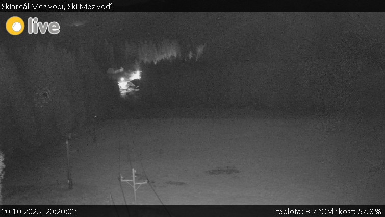 Skiareál Mezivodí - Ski Mezivodí - 20.10.2025 v 20:20 Skiareál Mezivodí - Ski Mezivodí - 20.10.2025 v 20:20