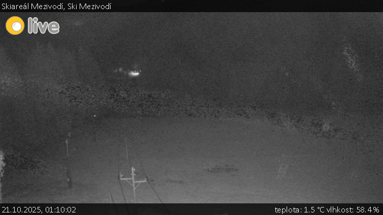 Skiareál Mezivodí - Ski Mezivodí - 21.10.2025 v 01:10 Skiareál Mezivodí - Ski Mezivodí - 21.10.2025 v 01:10