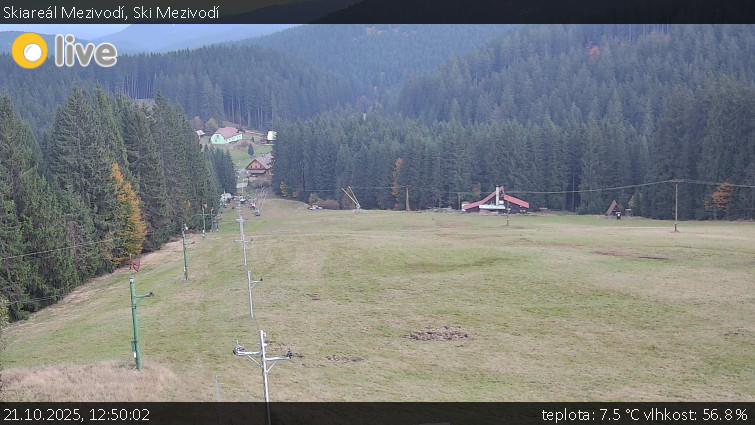 Skiareál Mezivodí - Ski Mezivodí - 21.10.2025 v 12:50 Skiareál Mezivodí - Ski Mezivodí - 21.10.2025 v 12:50