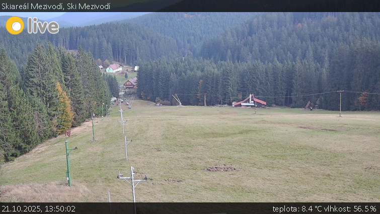 Skiareál Mezivodí - Ski Mezivodí - 21.10.2025 v 13:50 Skiareál Mezivodí - Ski Mezivodí - 21.10.2025 v 13:50