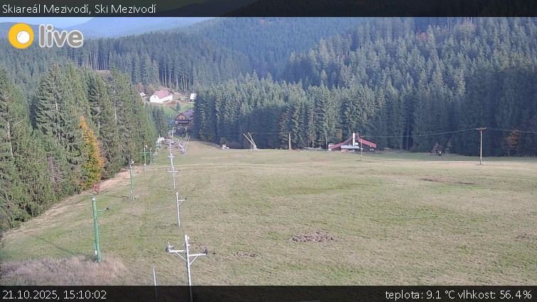 Skiareál Mezivodí - Ski Mezivodí - 21.10.2025 v 15:10 Skiareál Mezivodí - Ski Mezivodí - 21.10.2025 v 15:10