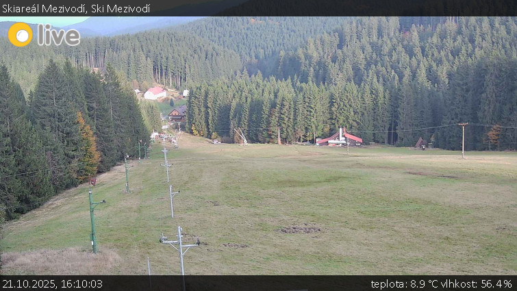 Skiareál Mezivodí - Ski Mezivodí - 21.10.2025 v 16:10 Skiareál Mezivodí - Ski Mezivodí - 21.10.2025 v 16:10
