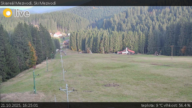 Skiareál Mezivodí - Ski Mezivodí - 21.10.2025 v 16:25 Skiareál Mezivodí - Ski Mezivodí - 21.10.2025 v 16:25