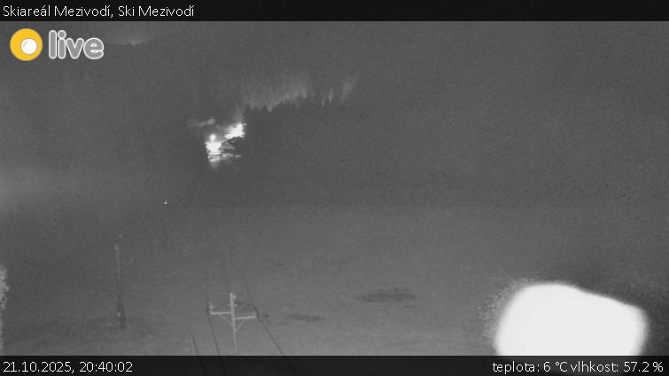Skiareál Mezivodí - Ski Mezivodí - 21.10.2025 v 20:40 Skiareál Mezivodí - Ski Mezivodí - 21.10.2025 v 20:40