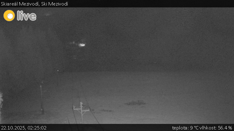 Skiareál Mezivodí - Ski Mezivodí - 22.10.2025 v 02:25 Skiareál Mezivodí - Ski Mezivodí - 22.10.2025 v 02:25