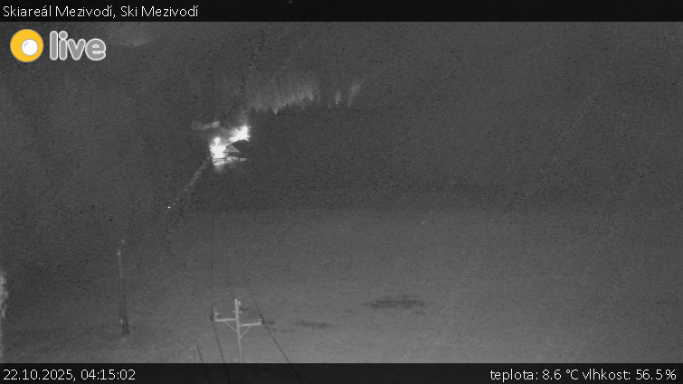 Skiareál Mezivodí - Ski Mezivodí - 22.10.2025 v 04:15 Skiareál Mezivodí - Ski Mezivodí - 22.10.2025 v 04:15