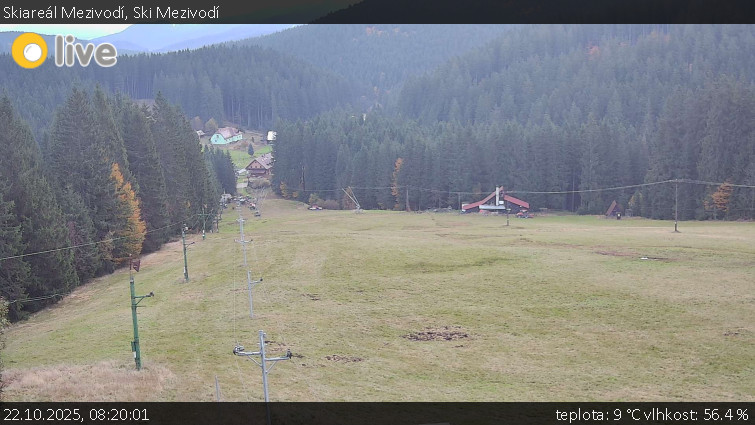 Skiareál Mezivodí - Ski Mezivodí - 22.10.2025 v 08:20 Skiareál Mezivodí - Ski Mezivodí - 22.10.2025 v 08:20