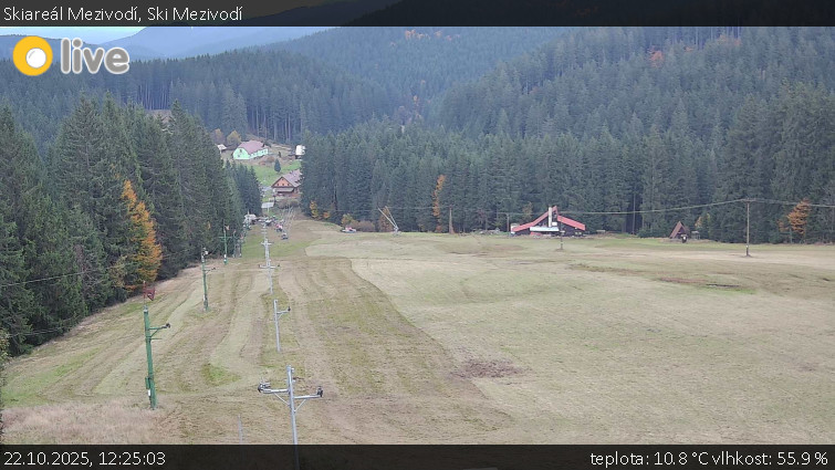Skiareál Mezivodí - Ski Mezivodí - 22.10.2025 v 12:25 Skiareál Mezivodí - Ski Mezivodí - 22.10.2025 v 12:25