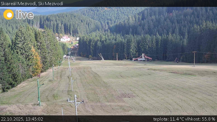 Skiareál Mezivodí - Ski Mezivodí - 22.10.2025 v 13:45 Skiareál Mezivodí - Ski Mezivodí - 22.10.2025 v 13:45