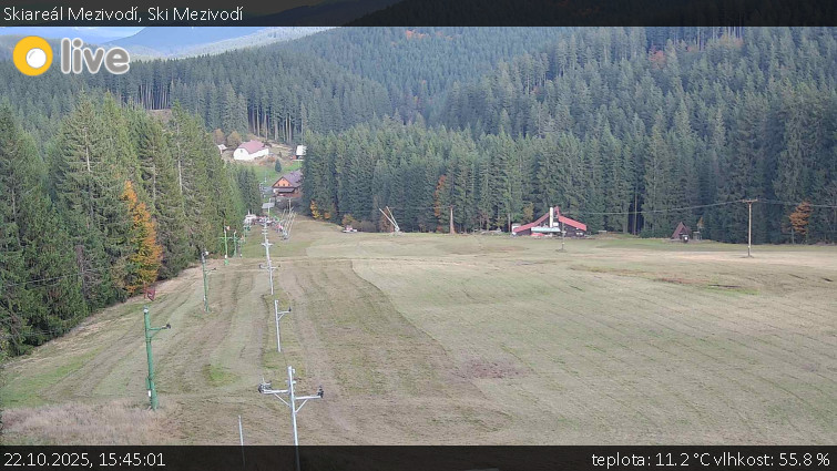 Skiareál Mezivodí - Ski Mezivodí - 22.10.2025 v 15:45 Skiareál Mezivodí - Ski Mezivodí - 22.10.2025 v 15:45