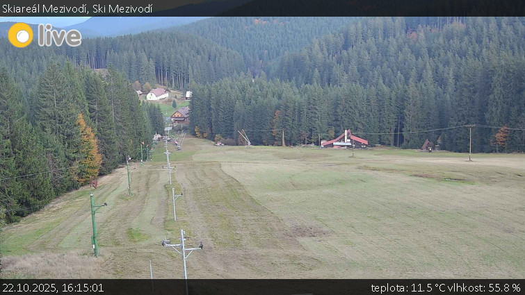 Skiareál Mezivodí - Ski Mezivodí - 22.10.2025 v 16:15 Skiareál Mezivodí - Ski Mezivodí - 22.10.2025 v 16:15