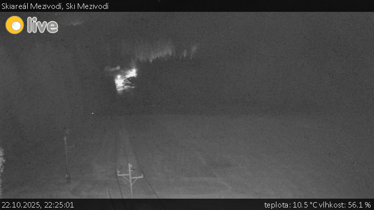 Skiareál Mezivodí - Ski Mezivodí - 22.10.2025 v 22:25 Skiareál Mezivodí - Ski Mezivodí - 22.10.2025 v 22:25
