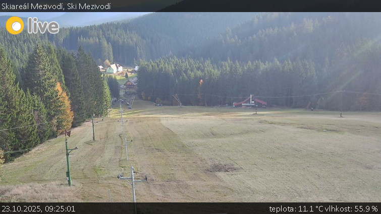 Skiareál Mezivodí - Ski Mezivodí - 23.10.2025 v 09:25 Skiareál Mezivodí - Ski Mezivodí - 23.10.2025 v 09:25