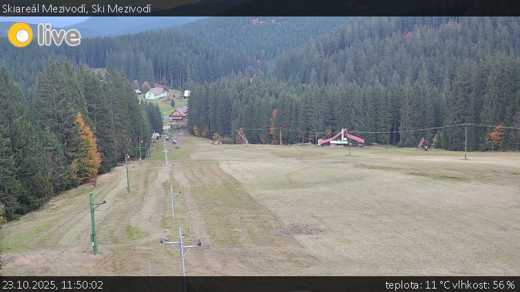 Skiareál Mezivodí - Ski Mezivodí - 23.10.2025 v 11:50 Skiareál Mezivodí - Ski Mezivodí - 23.10.2025 v 11:50