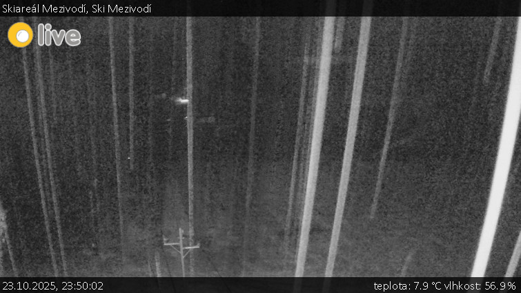 Skiareál Mezivodí - Ski Mezivodí - 23.10.2025 v 23:50 Skiareál Mezivodí - Ski Mezivodí - 23.10.2025 v 23:50