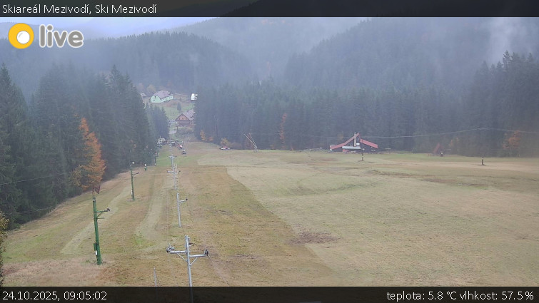 Skiareál Mezivodí - Ski Mezivodí - 24.10.2025 v 09:05 Skiareál Mezivodí - Ski Mezivodí - 24.10.2025 v 09:05