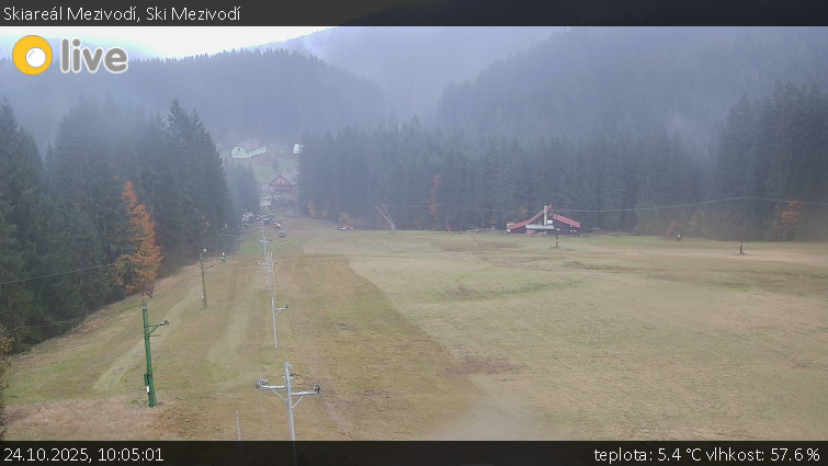 Skiareál Mezivodí - Ski Mezivodí - 24.10.2025 v 10:05 Skiareál Mezivodí - Ski Mezivodí - 24.10.2025 v 10:05