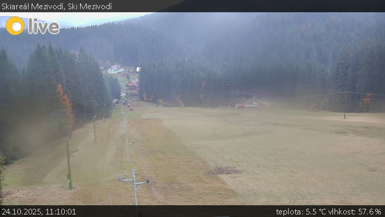 Skiareál Mezivodí - Ski Mezivodí - 24.10.2025 v 11:10 Skiareál Mezivodí - Ski Mezivodí - 24.10.2025 v 11:10