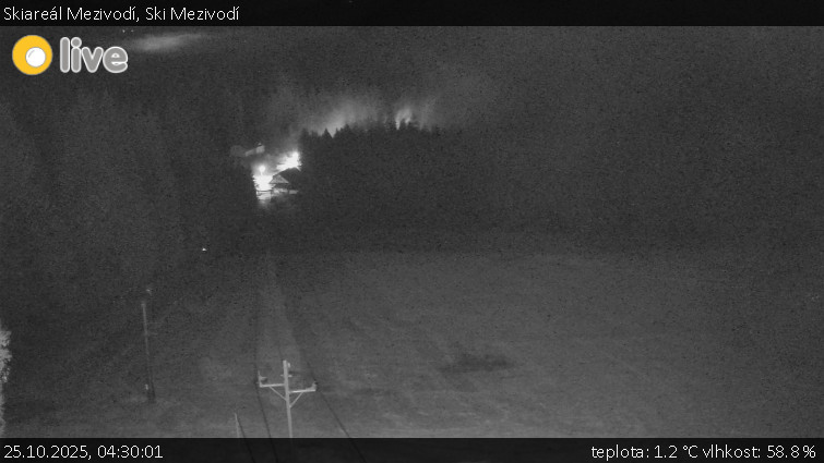 Skiareál Mezivodí - Ski Mezivodí  - 25.10.2025 v 04:30 Skiareál Mezivodí - Ski Mezivodí  - 25.10.2025 v 04:30