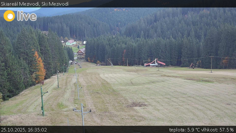Skiareál Mezivodí - Ski Mezivodí  - 25.10.2025 v 16:35 Skiareál Mezivodí - Ski Mezivodí  - 25.10.2025 v 16:35