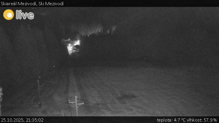 Skiareál Mezivodí - Ski Mezivodí  - 25.10.2025 v 21:35 Skiareál Mezivodí - Ski Mezivodí  - 25.10.2025 v 21:35