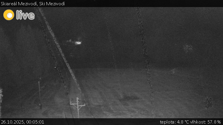 Skiareál Mezivodí - Ski Mezivodí  - 26.10.2025 v 00:05 Skiareál Mezivodí - Ski Mezivodí  - 26.10.2025 v 00:05