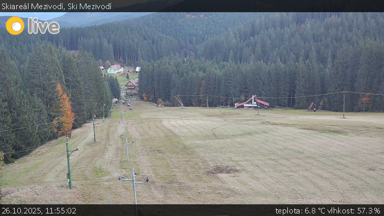 Skiareál Mezivodí - Ski Mezivodí  - 26.10.2025 v 11:55 Skiareál Mezivodí - Ski Mezivodí  - 26.10.2025 v 11:55