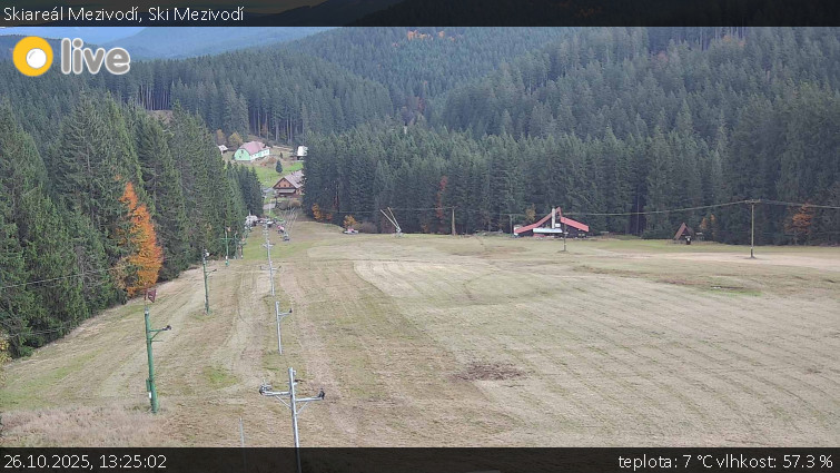 Skiareál Mezivodí - Ski Mezivodí  - 26.10.2025 v 13:25 Skiareál Mezivodí - Ski Mezivodí  - 26.10.2025 v 13:25