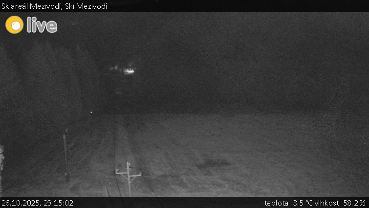 Skiareál Mezivodí - Ski Mezivodí  - 26.10.2025 v 23:15 Skiareál Mezivodí - Ski Mezivodí  - 26.10.2025 v 23:15