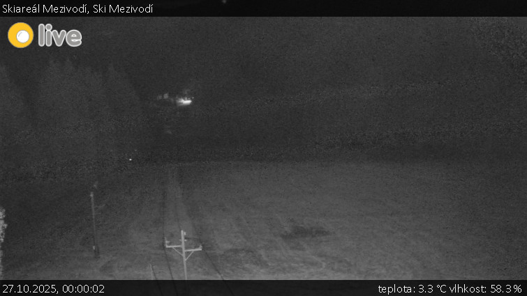 Skiareál Mezivodí - Ski Mezivodí  - 27.10.2025 v 00:00 Skiareál Mezivodí - Ski Mezivodí  - 27.10.2025 v 00:00
